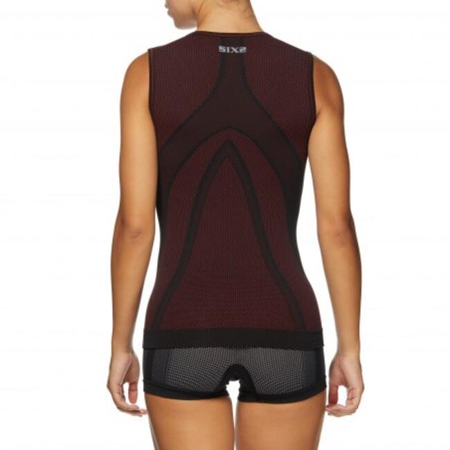 Six2 Maglia Termica Moto Dark Red Unisex